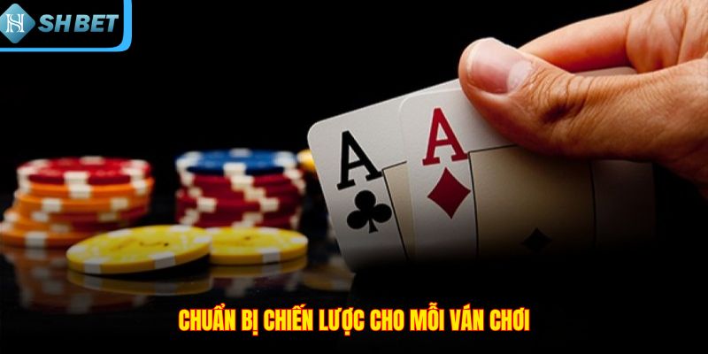 Chuẩn bị chiến lược cho mỗi ván chơi